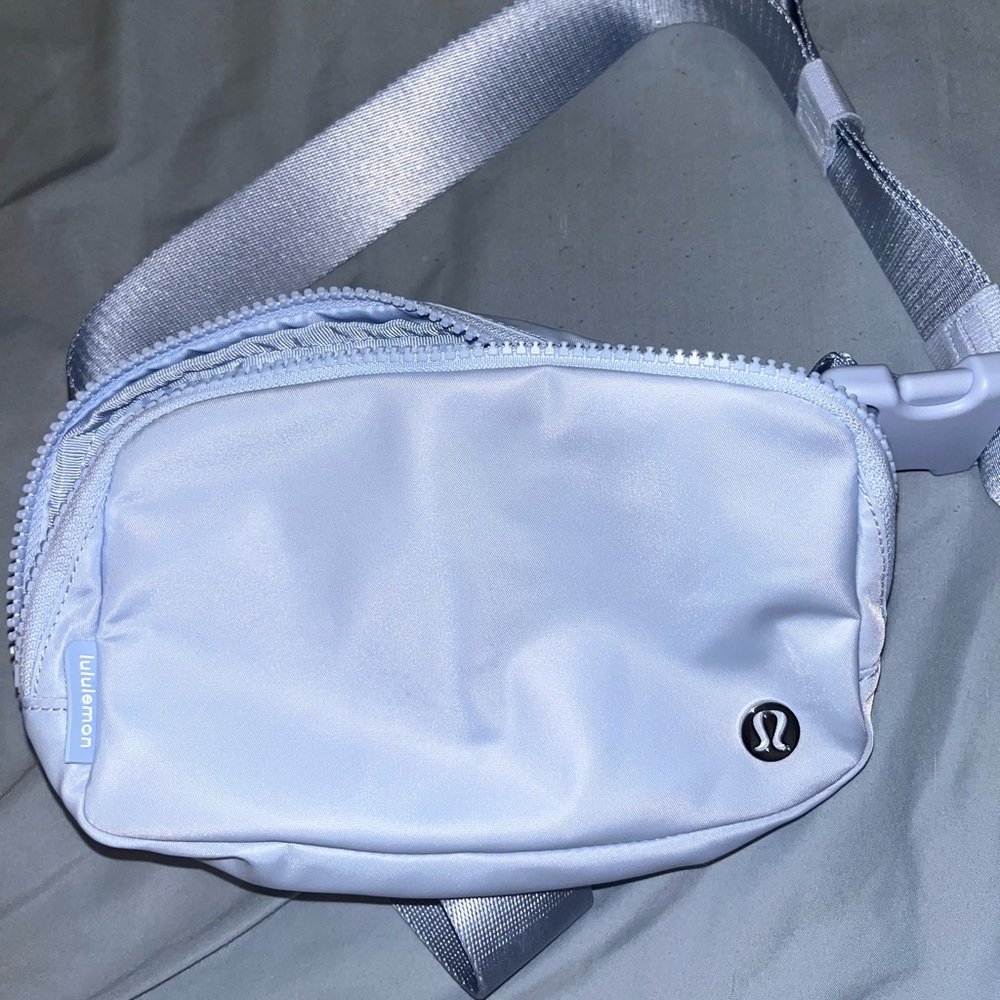 Lululemon light blue belt bag